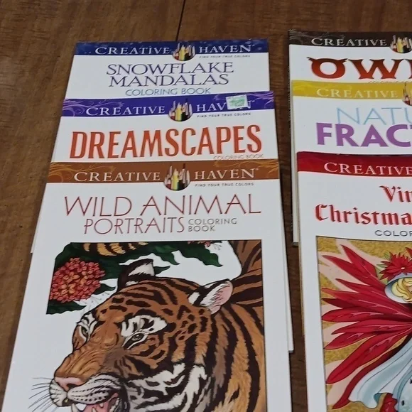 CREATIVE HAVEN adult coloring books - Picture 2 of 3